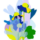 African daisy - illustration en édition limitée, format a4 (veridis quo, elisa brouet)