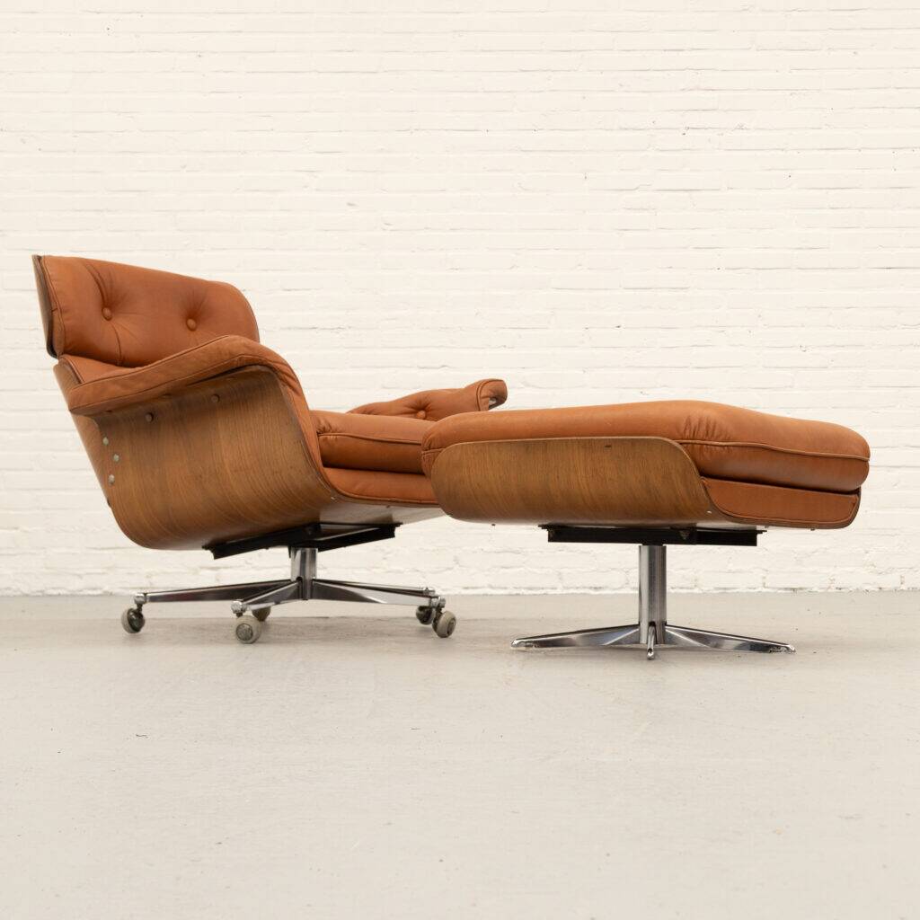 Martin Stoll Giroflex lounge chair 1970s