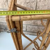 Vintage bamboo coat holder