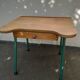 Ensemble chaise par Jacques Hitier et bureau Mullca