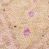 Vintage Super Soft Pink Runner Rug, 85x394Cm