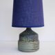 Mid-century modern pottery table lamp made by Rolf Palm, Sweden