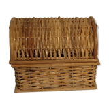 Vintage wicker box