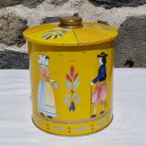 Breton metal box Quimper