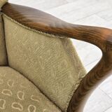 1960s, Danish armchair by Slagelse Møbelværk, model 157, velour.