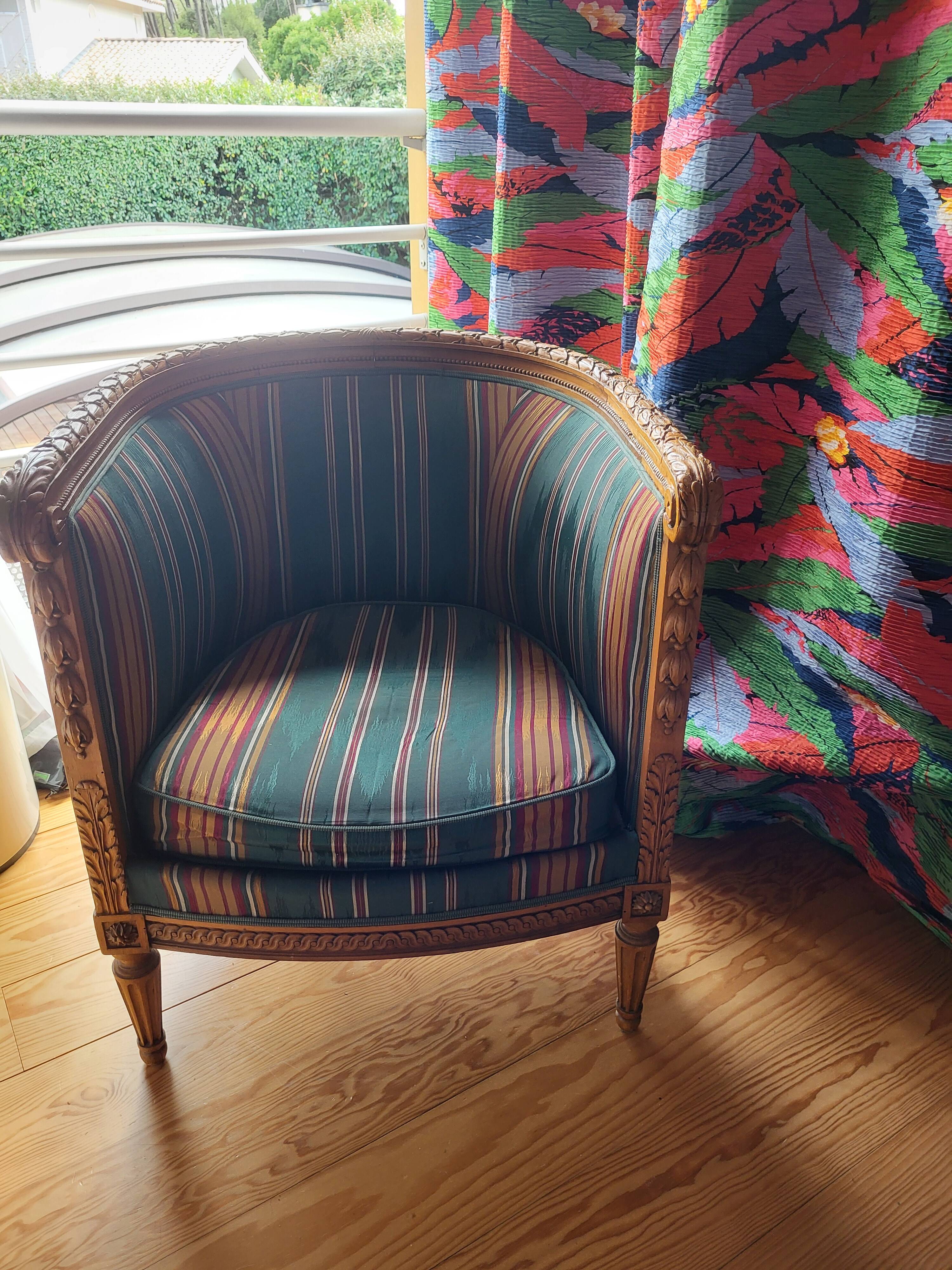 Louis XVI style armchair