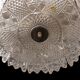 Carl Fagerlund Crystal Pendant Sculpted in Ice For Orrefors, Sweden 1960