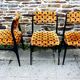 3 chaises space age vintage année 70