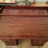Holland & Sons stamped cylinder desk