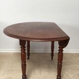 Walnut folding table 19th