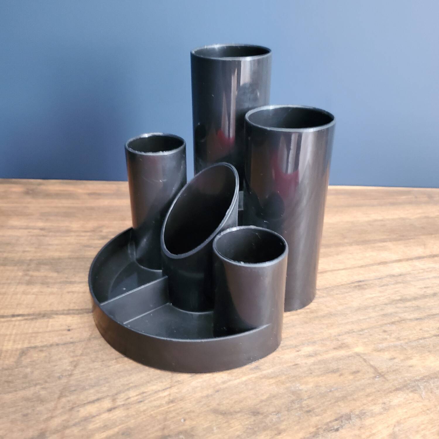 Vintage modernist desk organizer