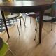 Rosewood table with butterfly extension