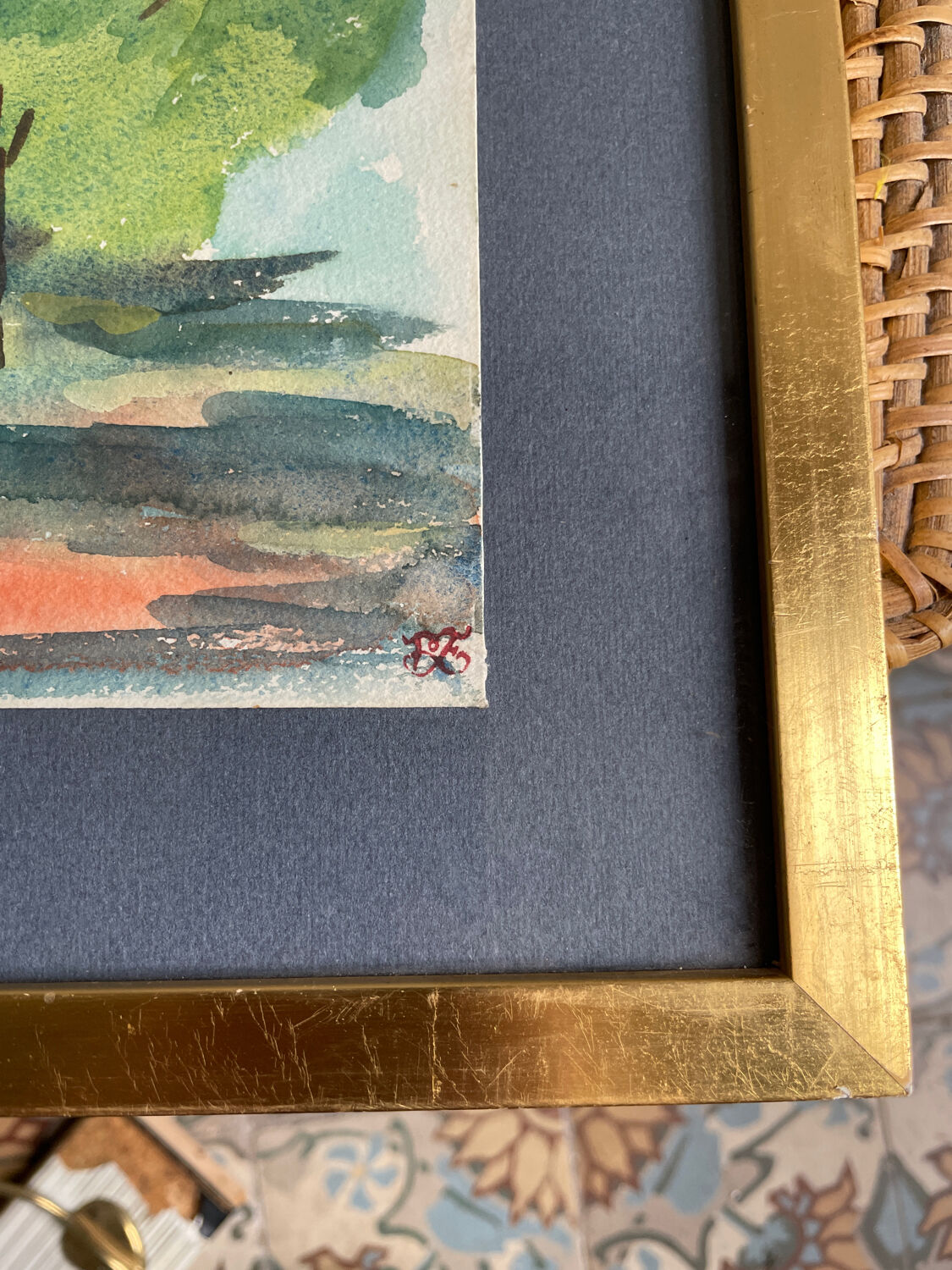 Watercolor, The Enchanted Forest