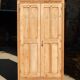 Old industrial wooden locker room - Parisian fir wardrobe