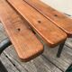 Vintage bench 1950 4 people