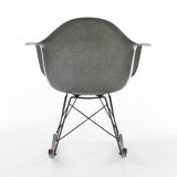 Elephant Grey Herman Miller Vintage Original Eames RAR Arm Shell Chair