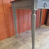 Old desk in chene signed goanvic