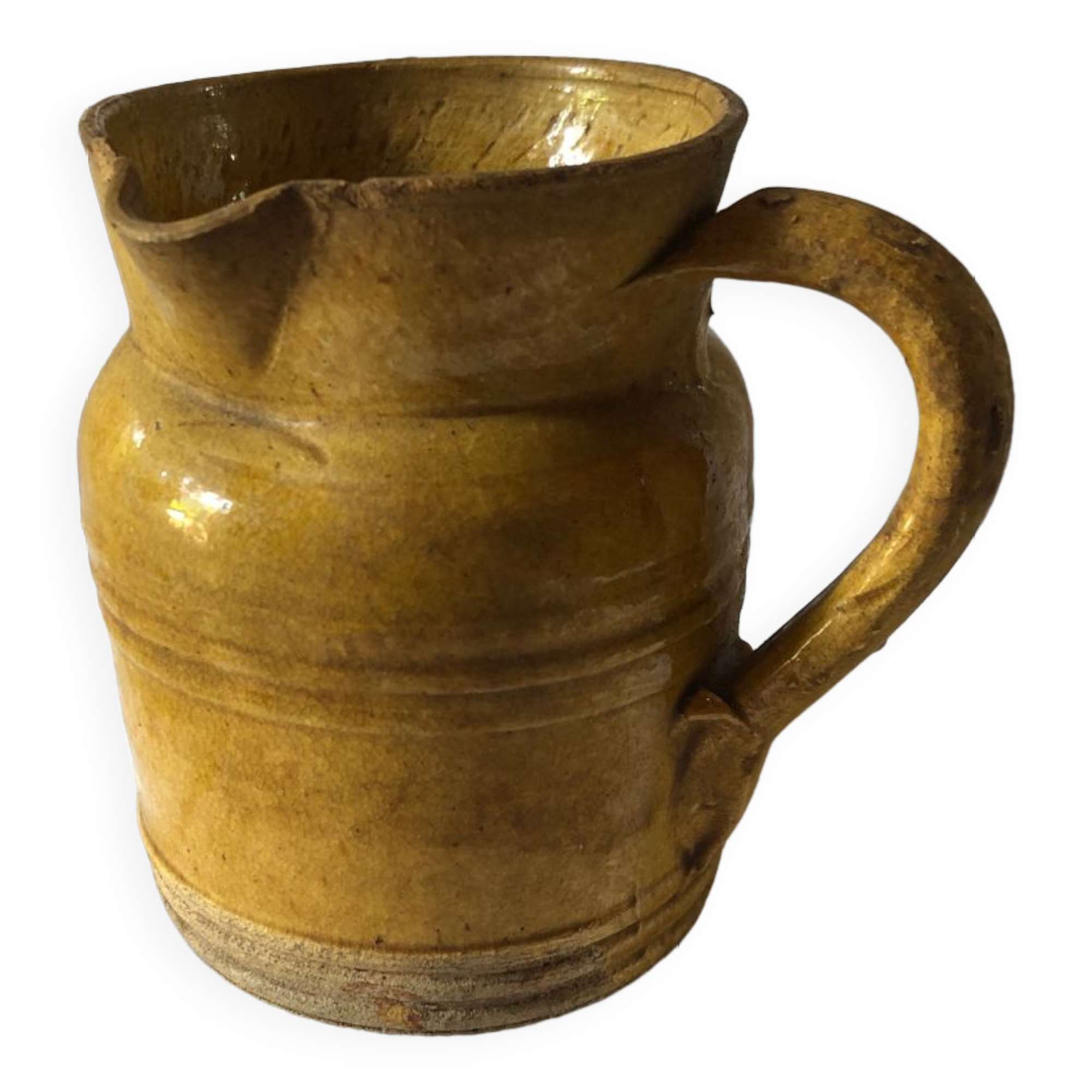 Ancien petit pot en grès Alsace 16ème siècle