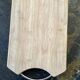 Clear wood cutting board