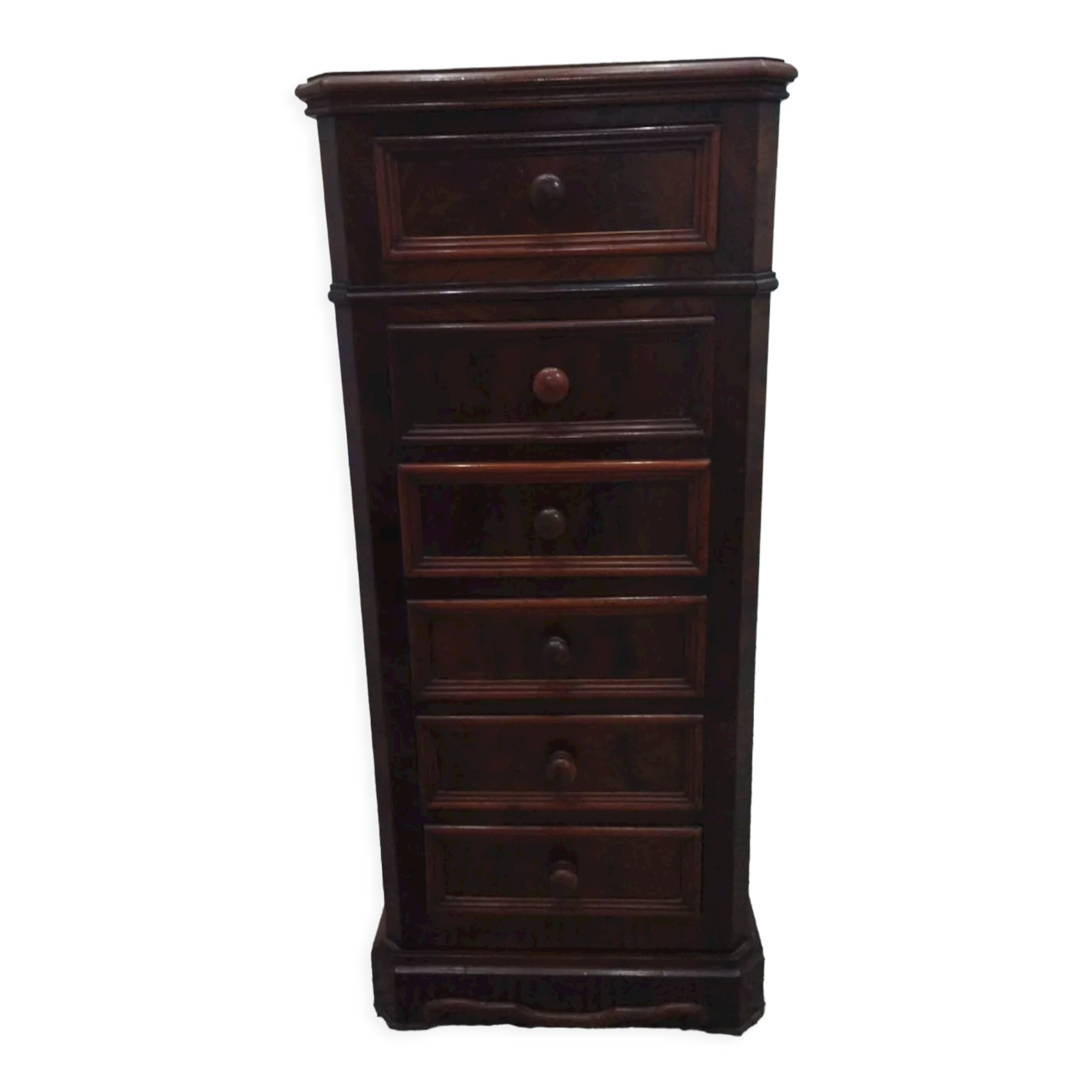 Mahogany ragpicker XIXth