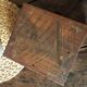 Bulk wood drawer metal button box storage