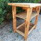 Solid wood table