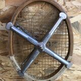 Old tennis racket Slazenger wood metal protection zephyr vintage