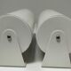 Pair of wall lamps Ikea vintage design Lod V413 white metal