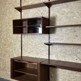 60s 70s teak wall shelf Wall Unit Kai Kristiansen for FM Møbler Denmark