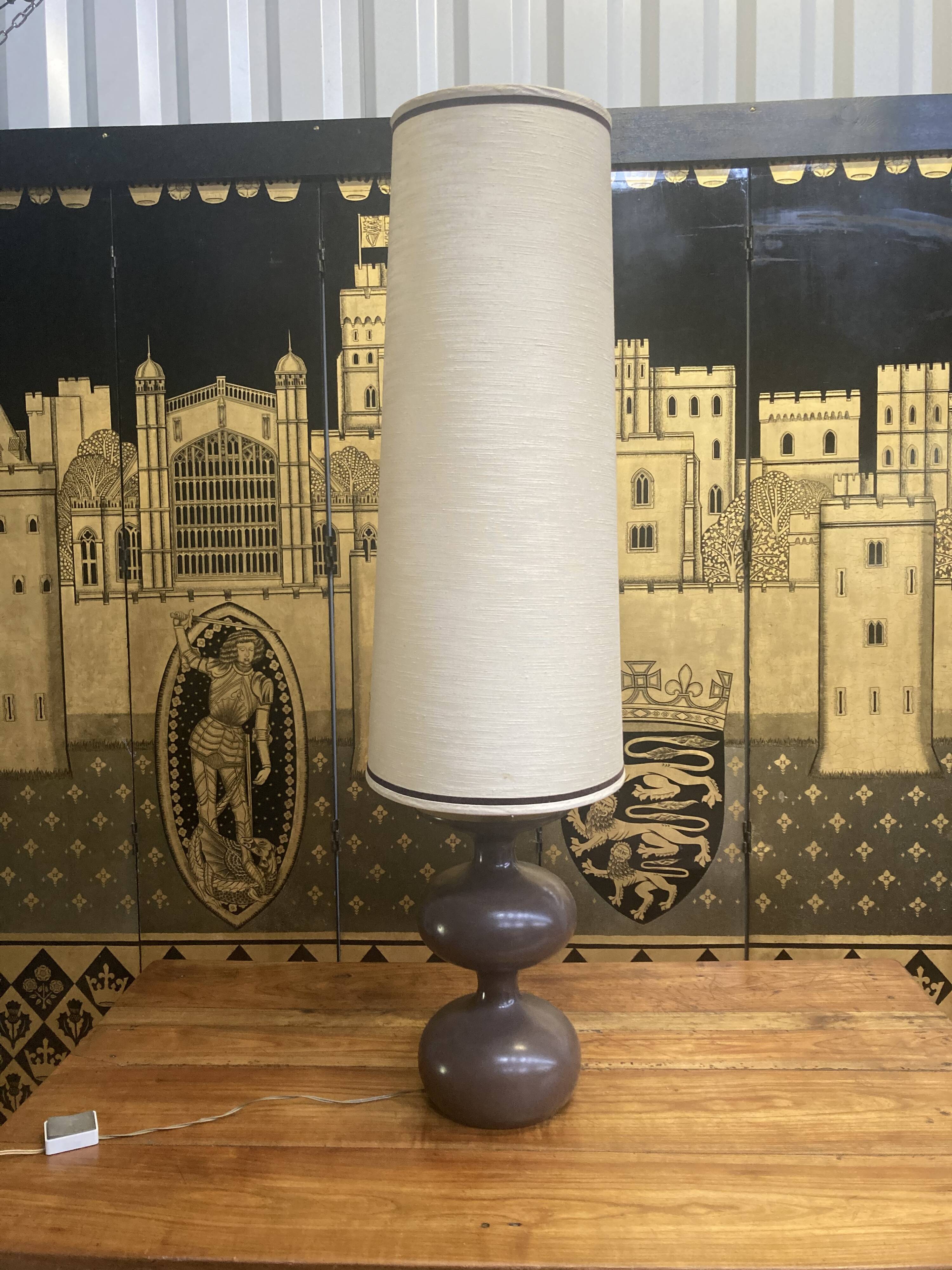 Vintage table floor lamp 70s