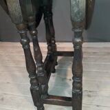 Small table get leg in chene