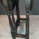 Small table get leg in chene