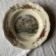Obernai plate by henri loux sarreguemines earthenware factory