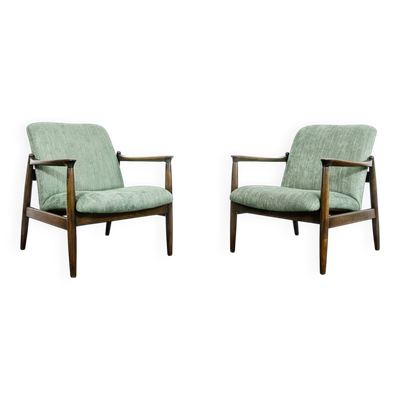 Fauteuils Mid-Century GFM-64 par Edmund Homa, Pologne, années 60