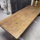 Dining table monastery farmhouse oak old patina shabby chic gustavian