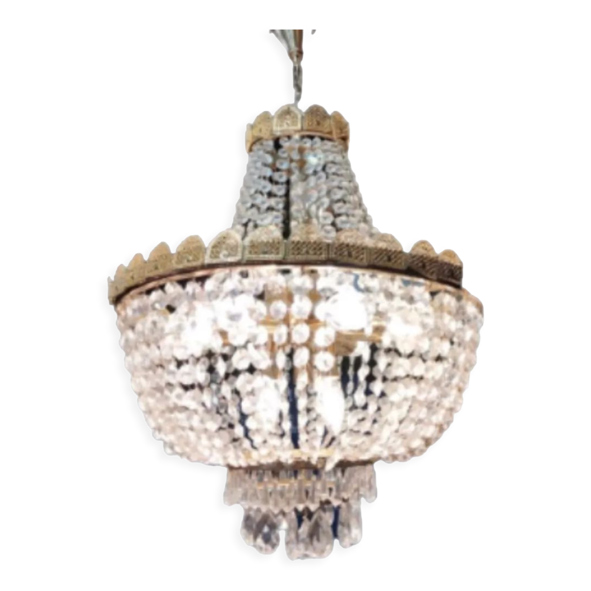 Crystal chandelier, crystal pendant light