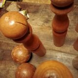 Wooden bowling