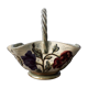 Basket trinket bowl Keller and Guerin Lunéville art nouveau