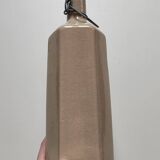 Trio of large hexagonal stoneware hot water bottles