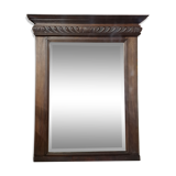 Miroir de cheminée ancien trumeau 95x121cm