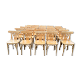 Set of 25 bistro chairs