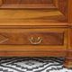 Large antique wardrobe in solid walnut