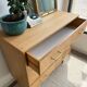 Tapered leg chest of drawers