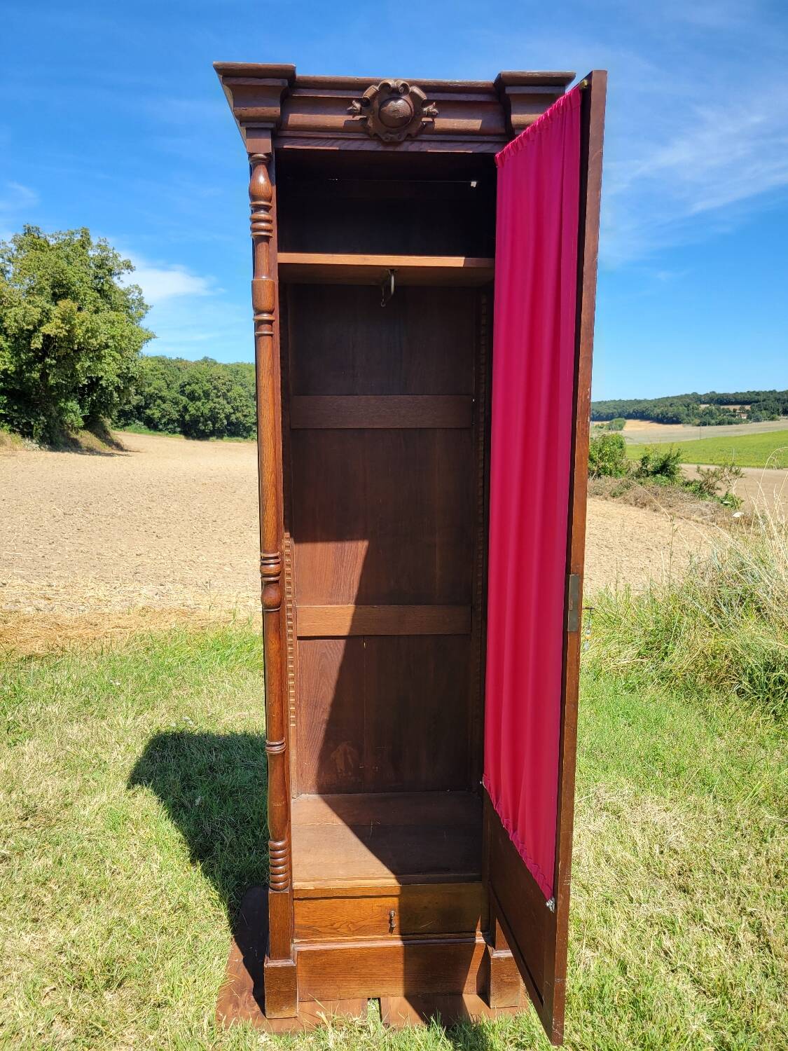 Armoire vitrée 1 porte