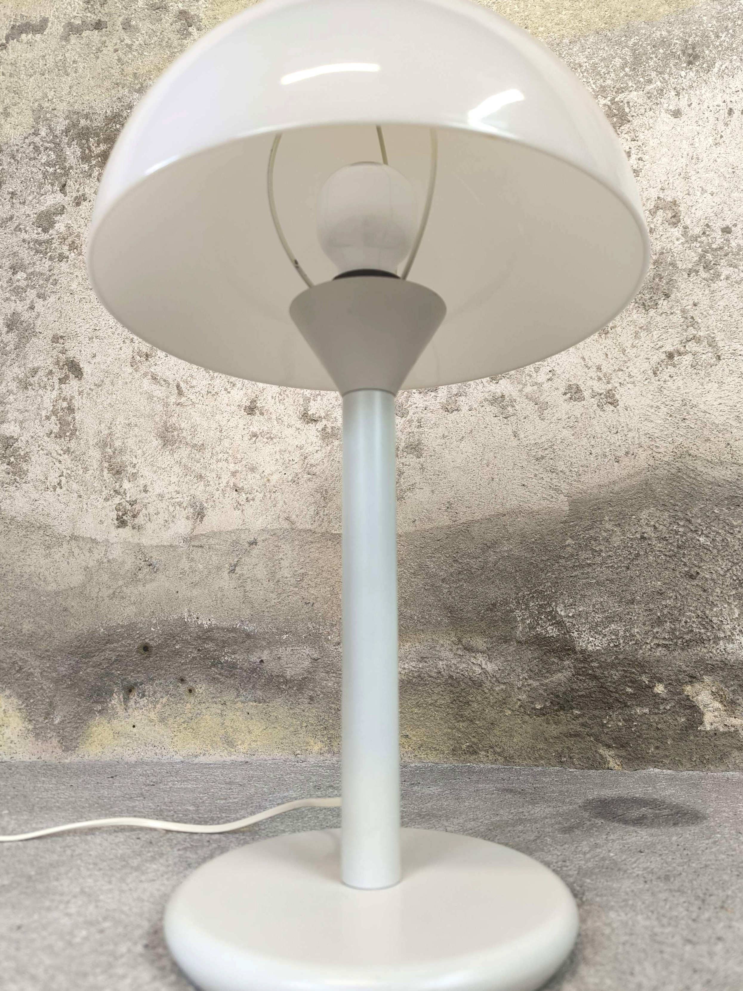 Large vintage mushroom lamp Aluminor