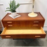 Scandinavian teak chest of drawers