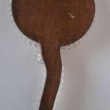 Venetian hand-held vanity mirror