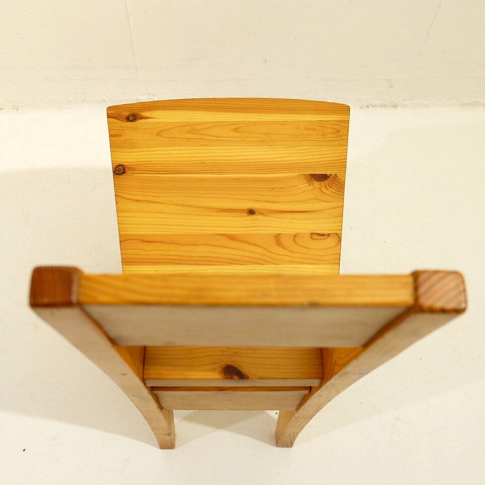 Vintage Pine Chairs - Set of 6