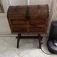 Solid wood chest