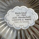 Bohemian crystal ashtray Bleikristall West Germany 60s
